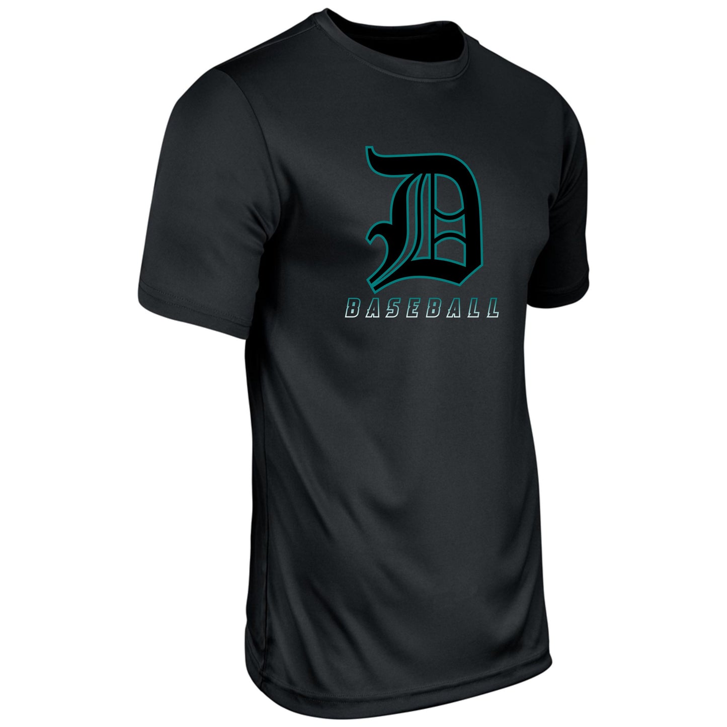 Duke Baseball Logo Fade T-Shirt