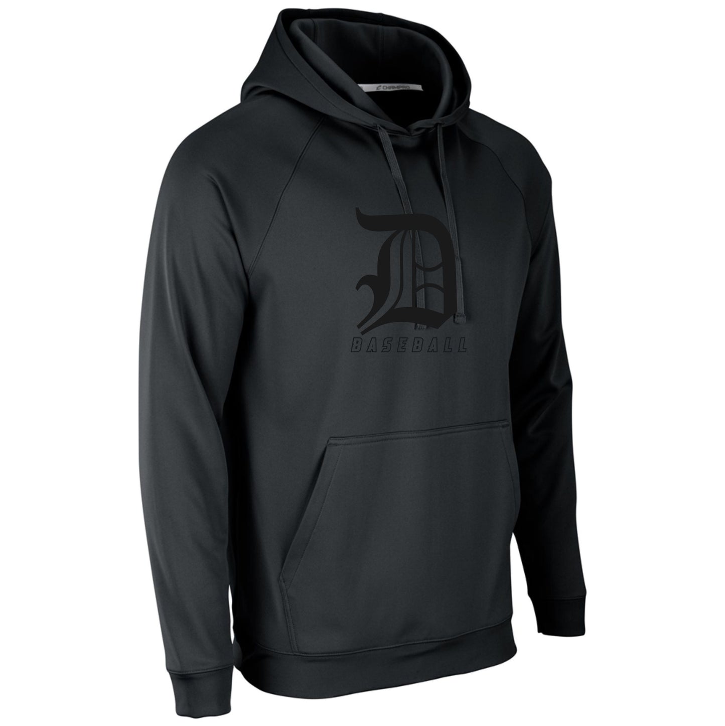 Duke Baseball Black Logo Dri Fit