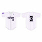 Knights Softball White Stripe Jersey