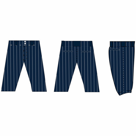Blast Pants - Navy Pin Stripe