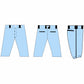 Tsunami Softball Pants - Lt. Blue