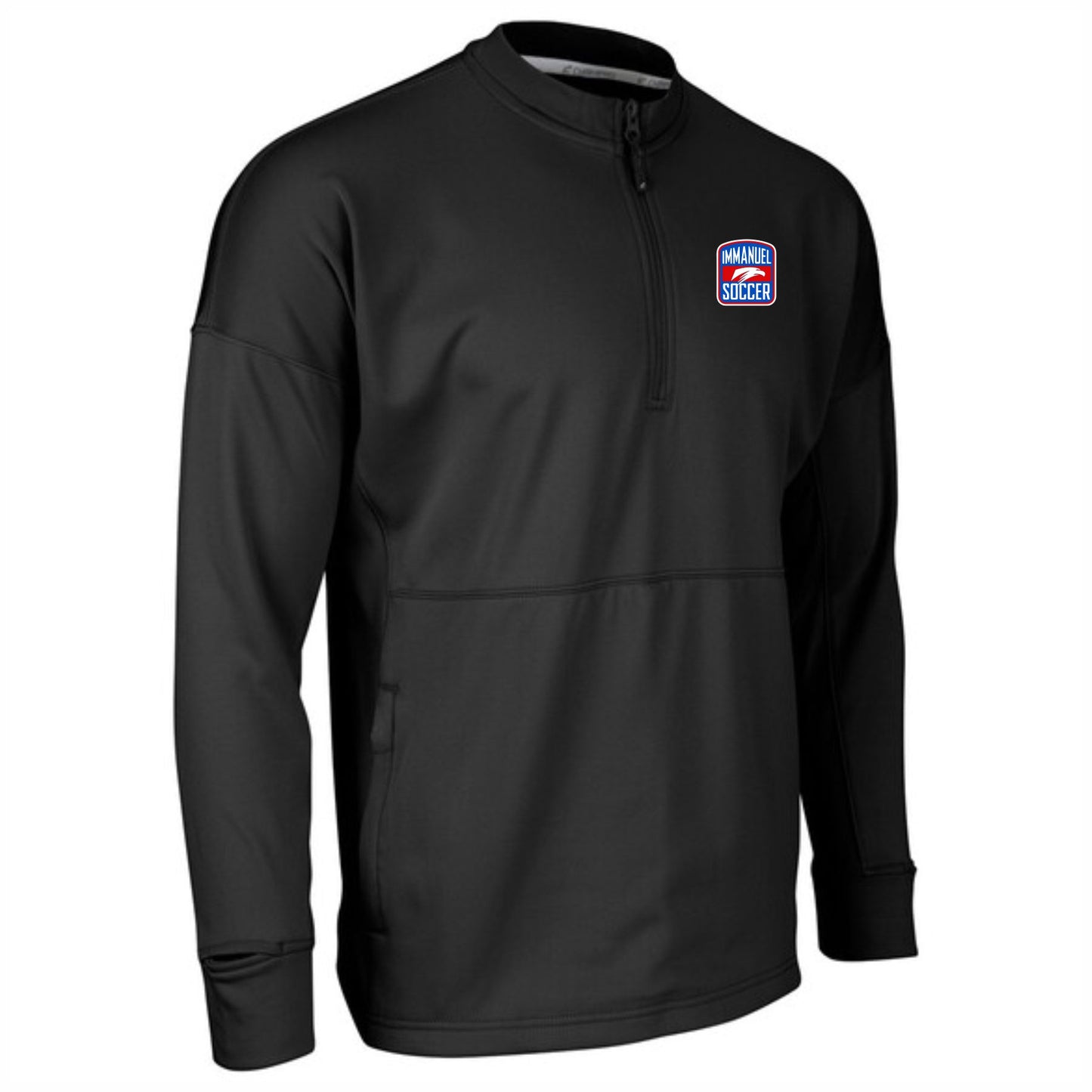 IHS Men's Soccer 1/4 Zip Sweater