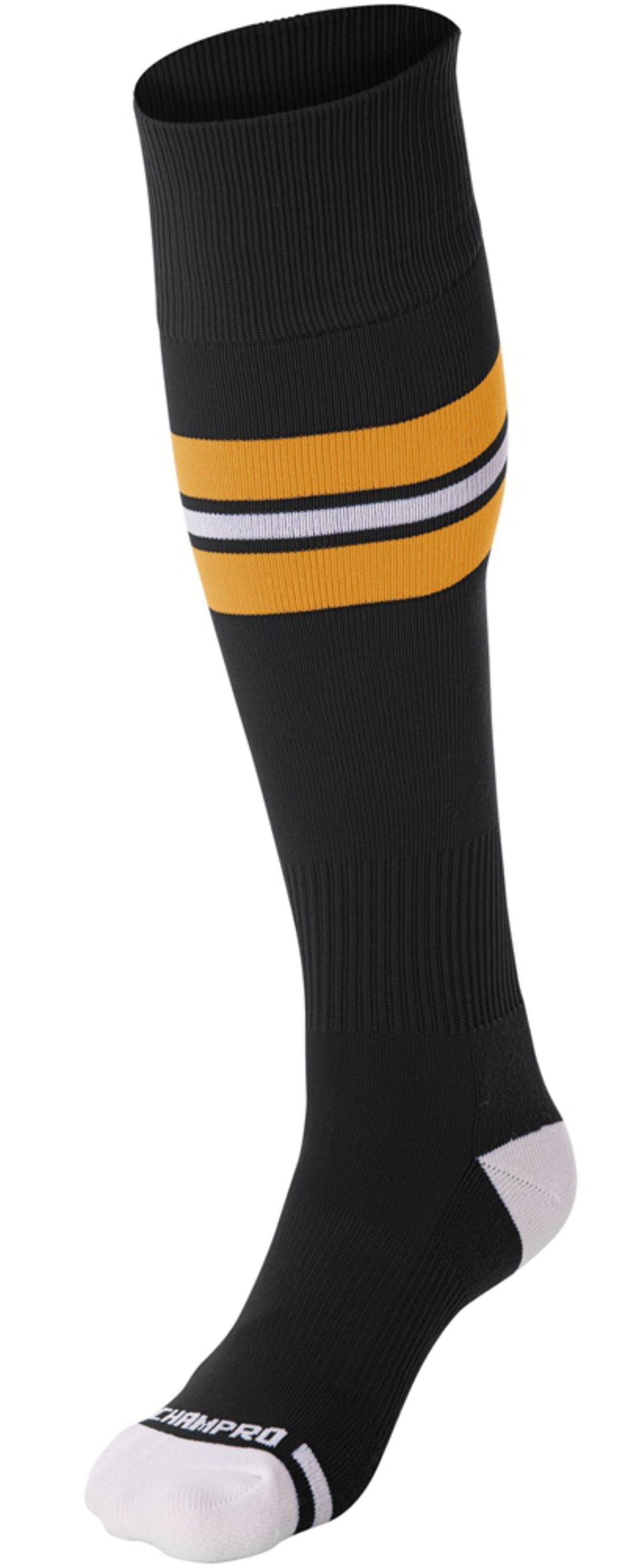Edison Baseball Striped Socks