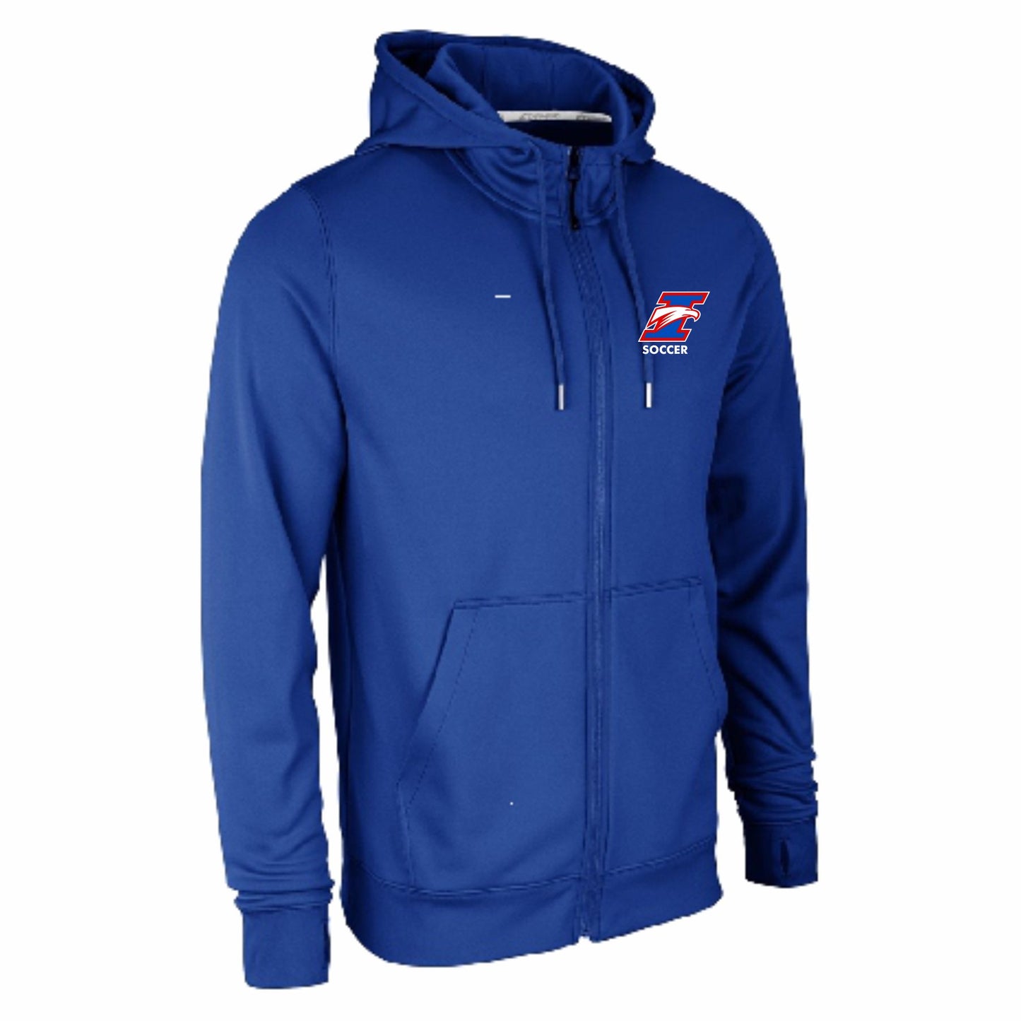 IHS Women's Soccer Dri Fit Fleece Full Zip Hoodie