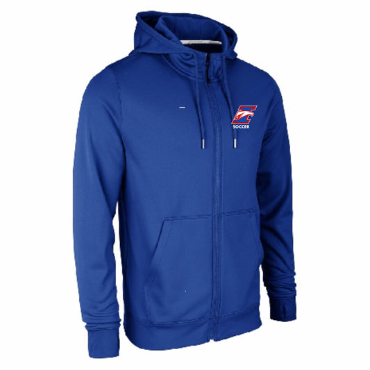 IHS Women's Soccer Dri Fit Fleece Full Zip Hoodie