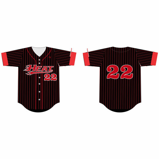 Heat Softball Jersey - Black