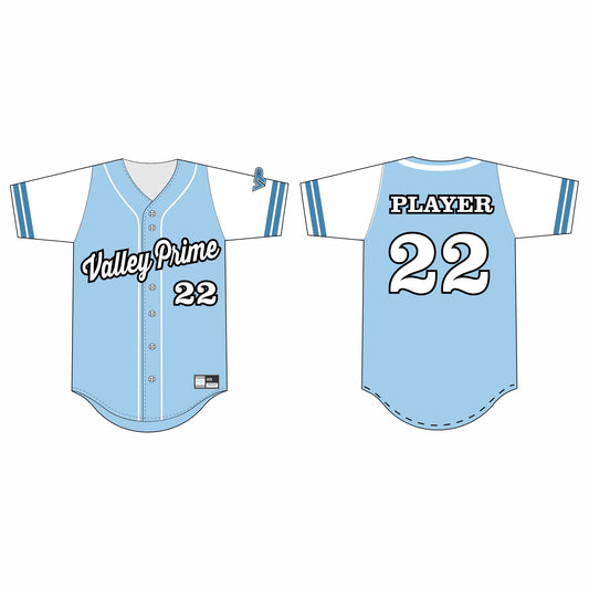 Valley Prime Jersey - Lt. Blue