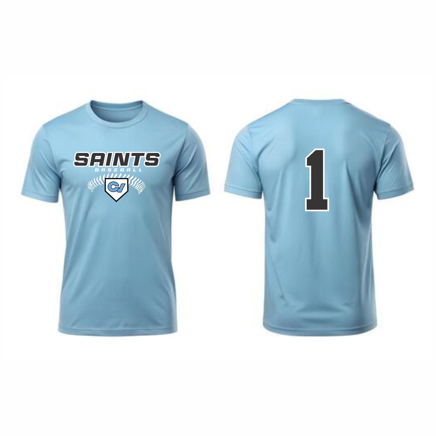 Saints Baseball Practice T-Shirts