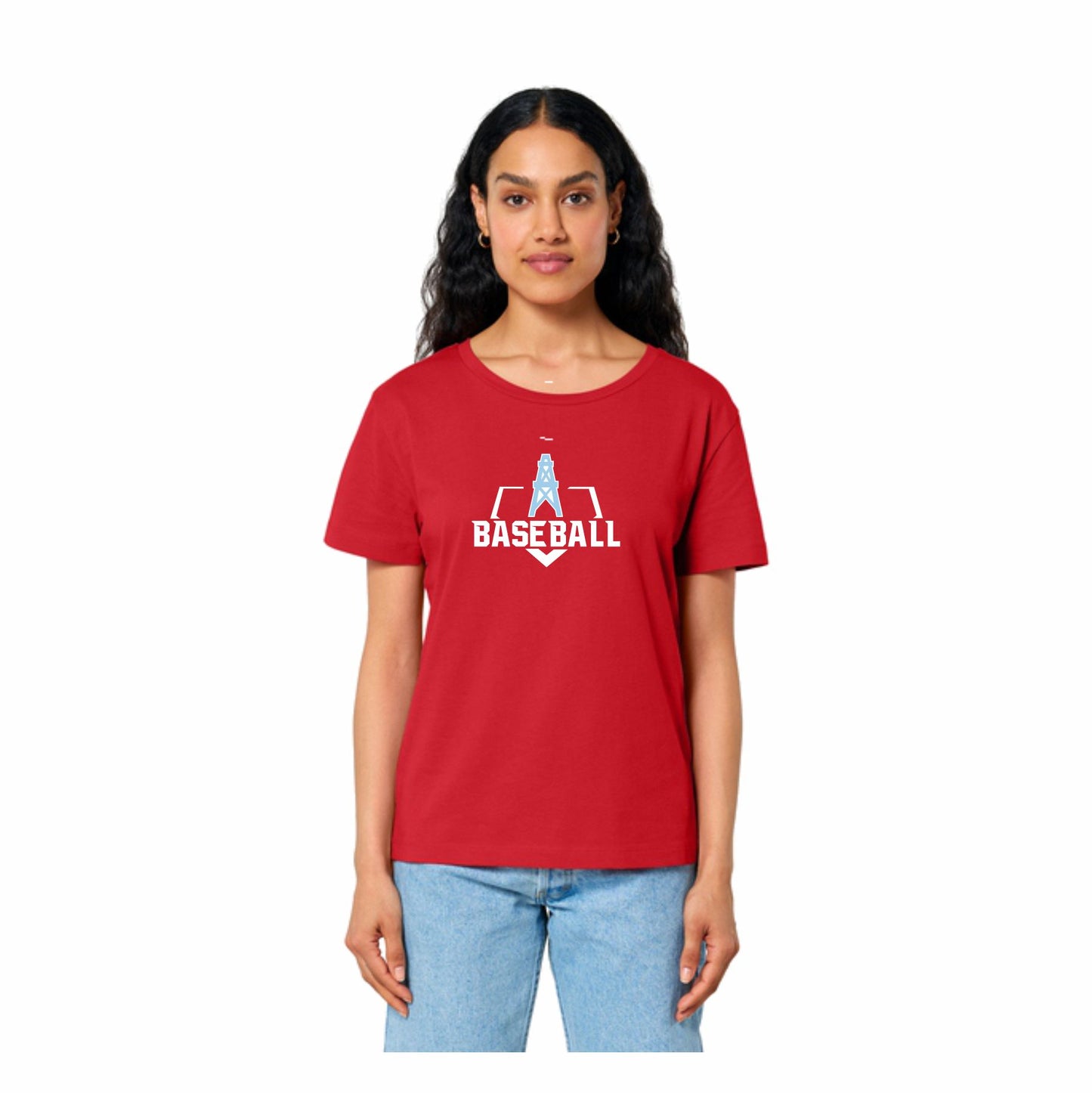 Oilers Baseball Women's Scoop Neck - 07