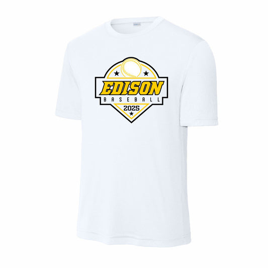 Edison Baseball Dri Fit T-Shirt - 03