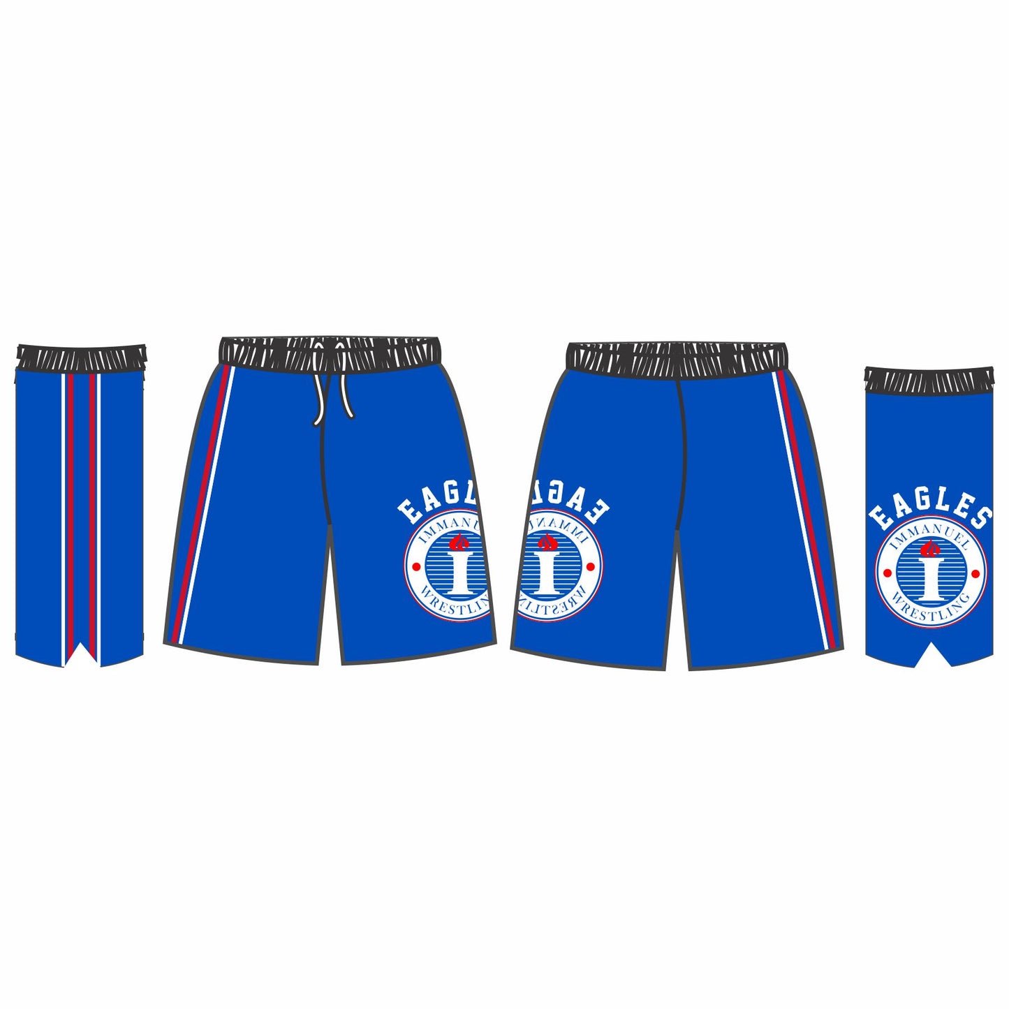 Immanuel Wrestling Dri Fit Shorts