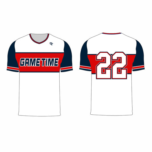 Gametime Baseball White Jersey