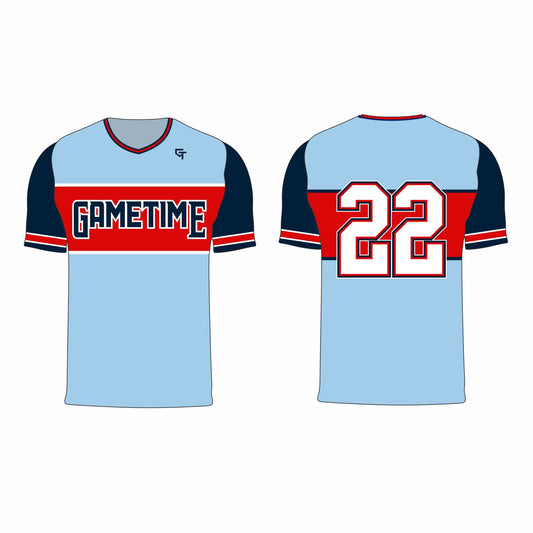 Gametime Baseball Lt. Blue Jersey