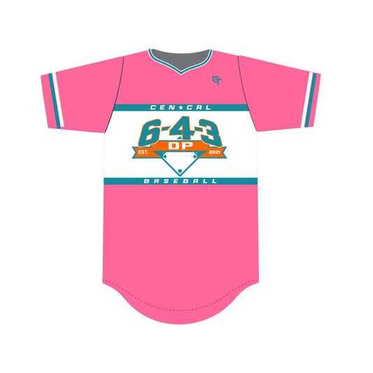 643 Baseball Pink Jersey