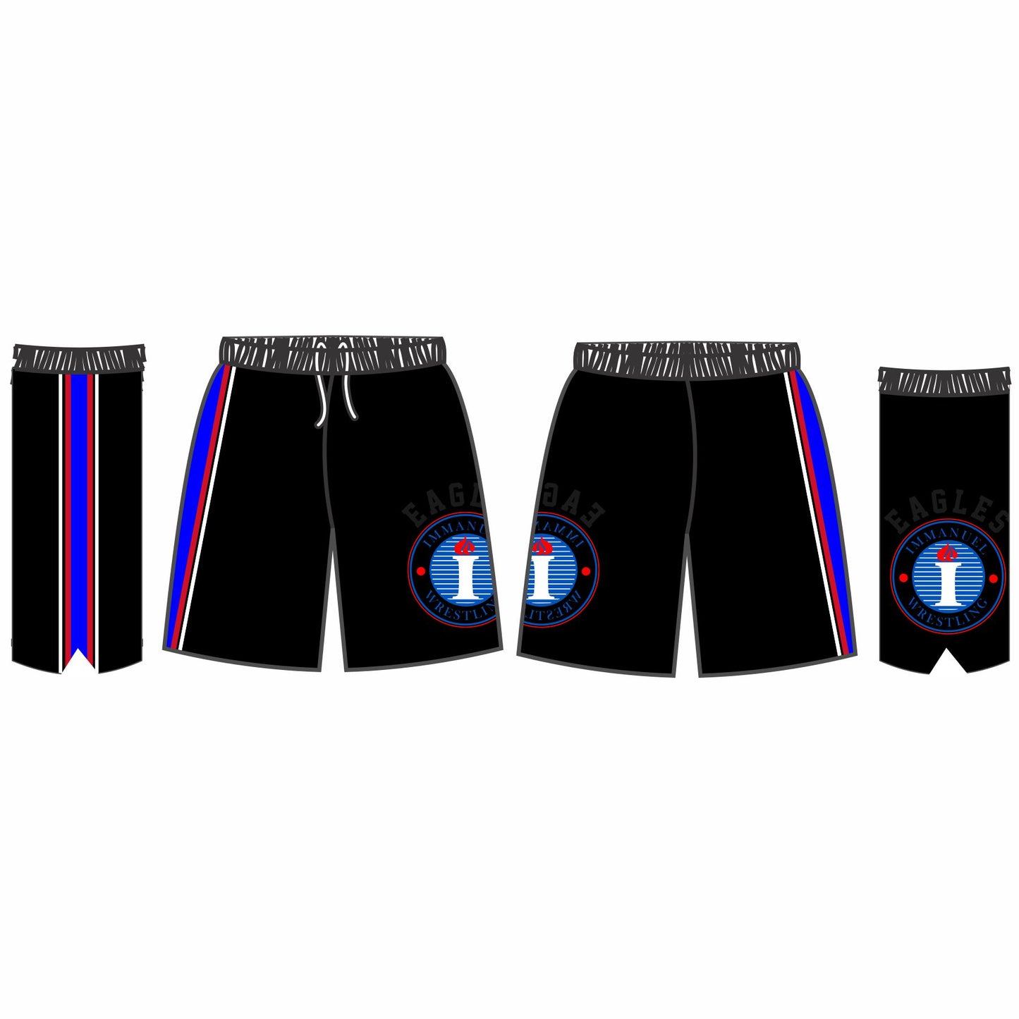 Immanuel Wrestling Dri Fit Shorts