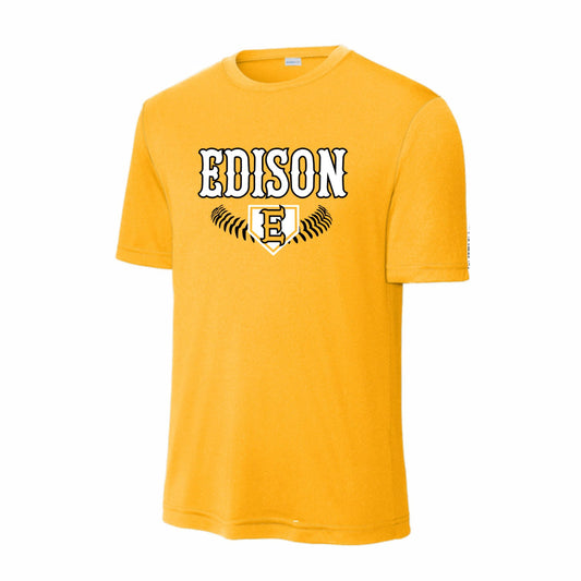 Edison Baseball Dri Fit T-Shirt - 04