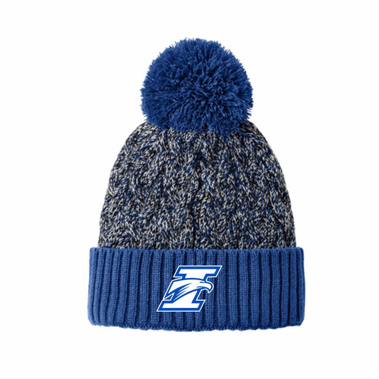 IHS Women's Soccer Knit Pom Beanie
