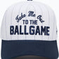 Take Me Out To The Ball Game Cap - Navy