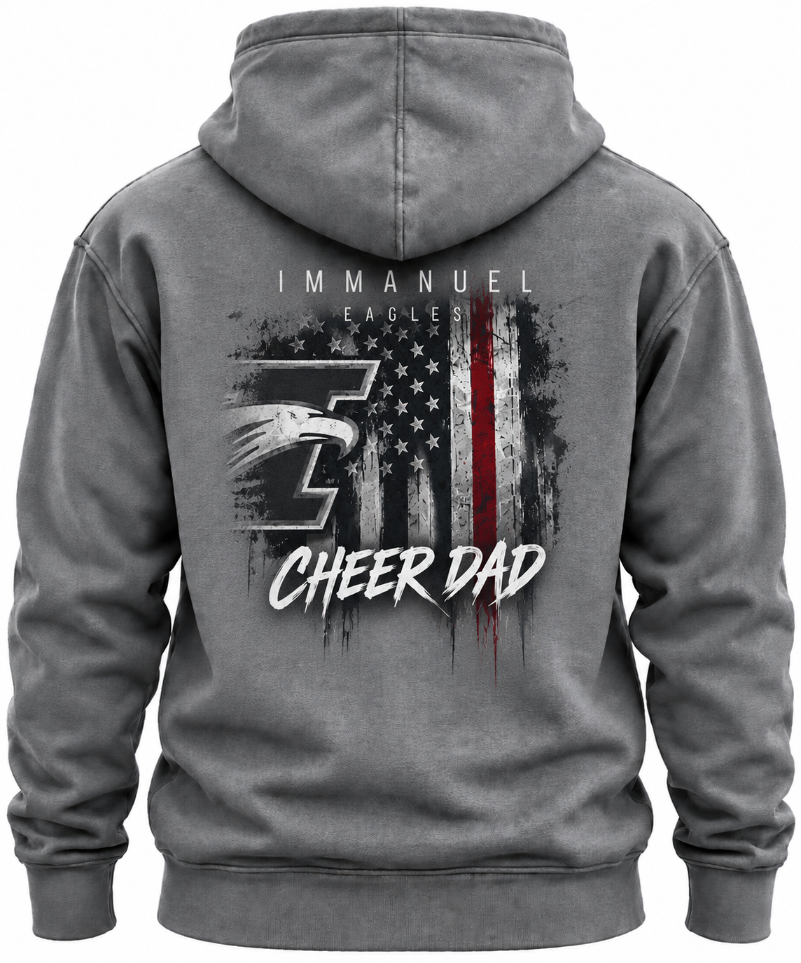 Immanuel Eagles Cheer Dad Hoodie