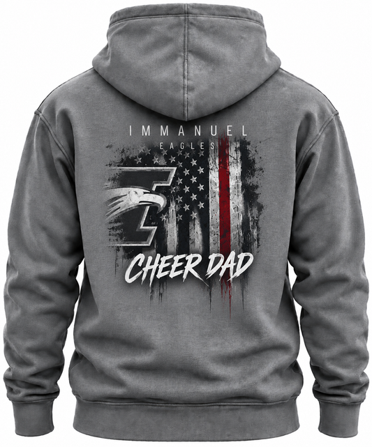 Immanuel Eagles Cheer Dad Hoodie