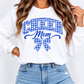 Immanuel Mom Gingham Crewneck Sweatshirt
