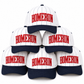 Home Run Pinstripe Baseball Cap - Red