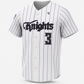 Knights Softball White Stripe Jersey