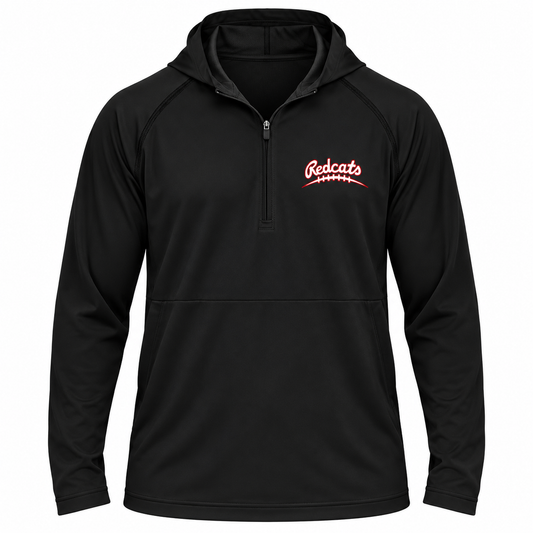 Redcats Embroidered 1/2 Zip Hooded Jacket