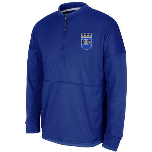Madera Baseball Lineup Fleece 1/4 Zip Crew
