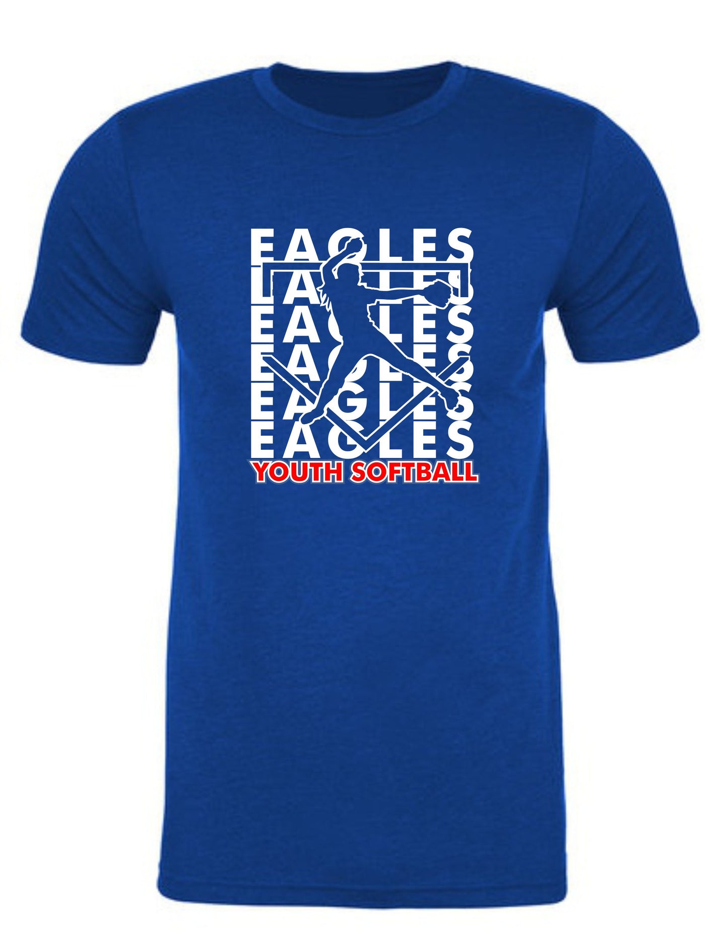 Eagles Youth Softball Pitch Diamond T-Shirt