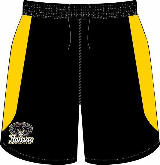 Kobras Windbreaker Shorts - Yellow