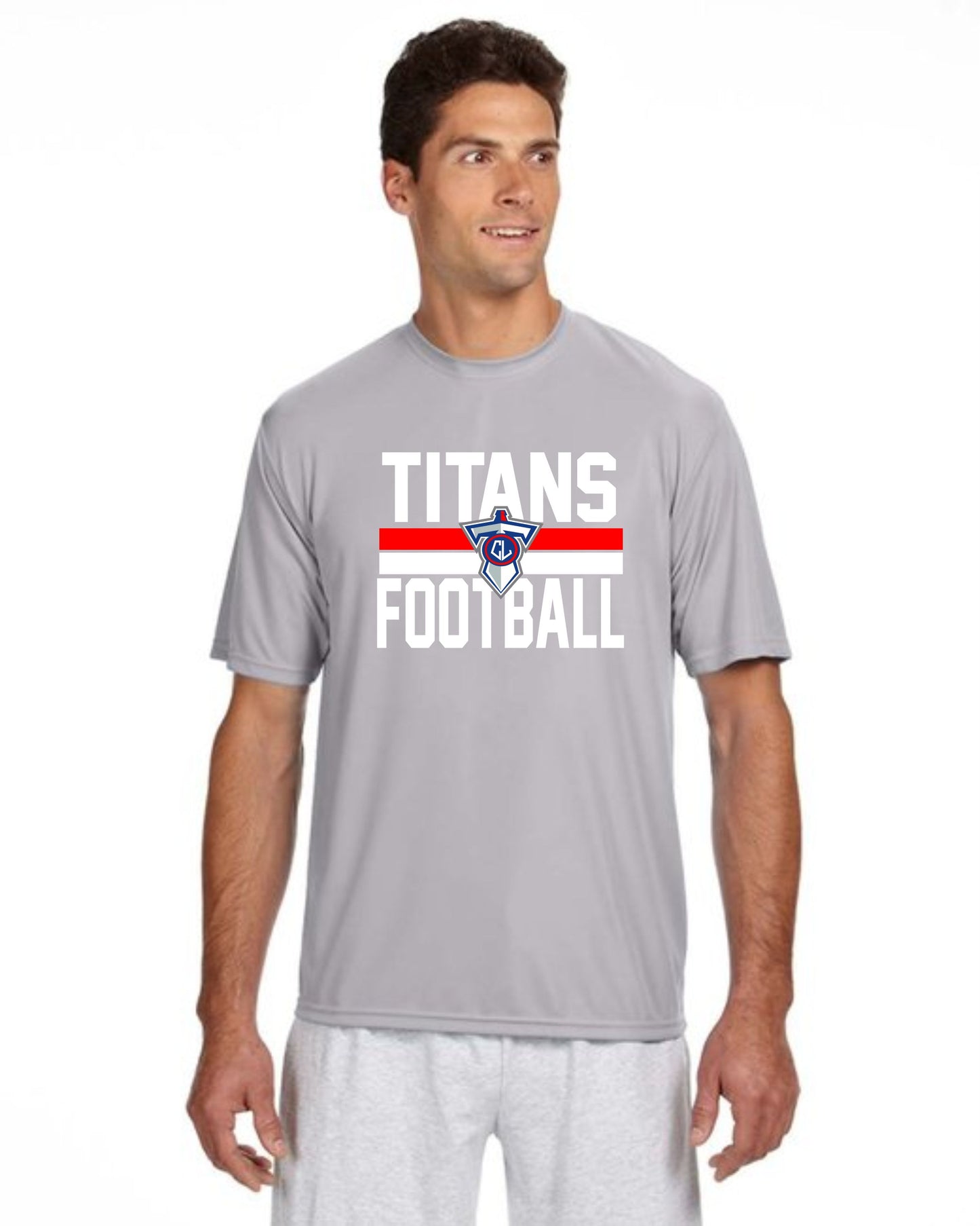 Titans Football Sword T-Shirt