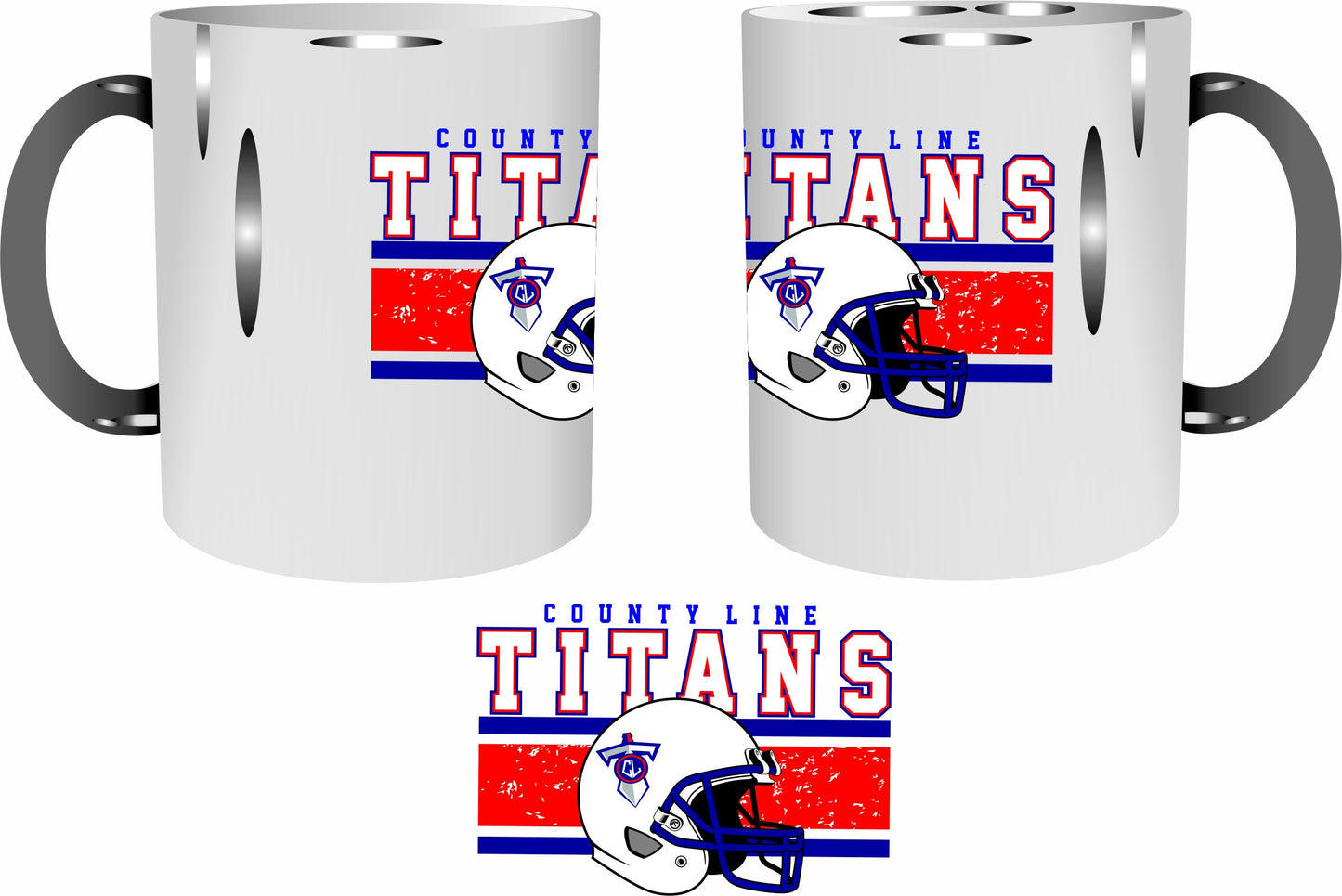 Titans County Line Mug