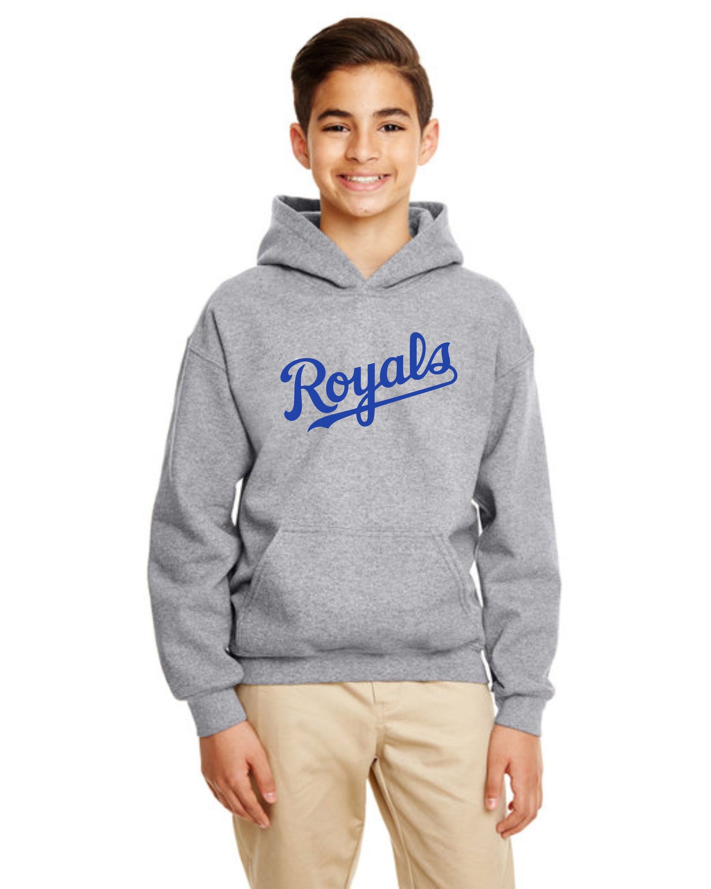 Royals Baseball 50/50 Hoodie - Youth