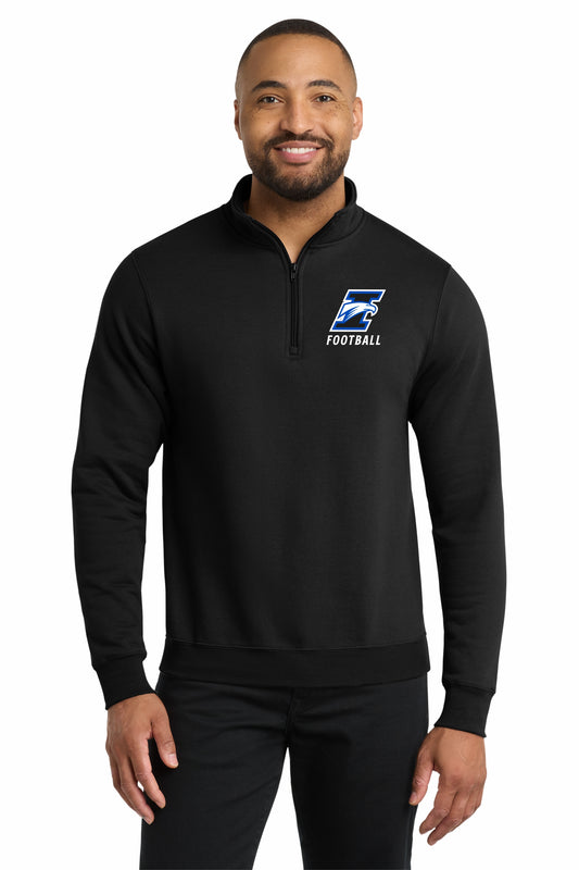 IHS Football Port & Co™ Core Fleece 1/4-Zip Pullover Sweatshirt