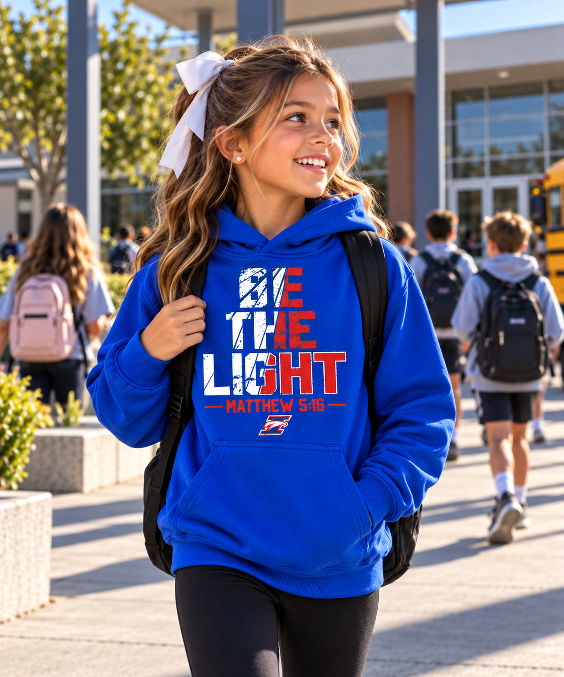 Immanuel Eagles Be The Light Hoodie