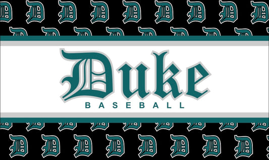 Duke Baseball Blanket - Black