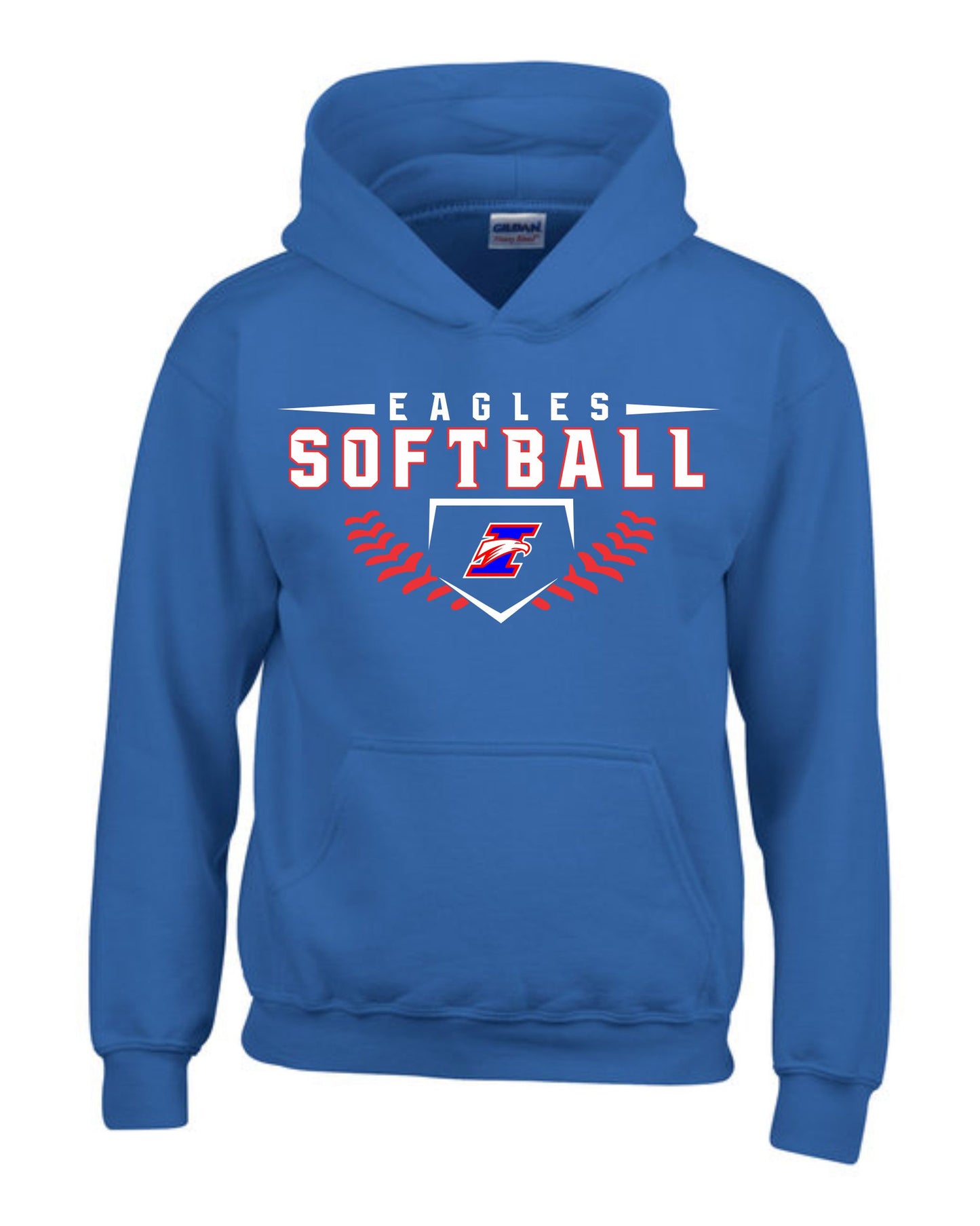 Immanuel Softball Lace Hoodie - Youth