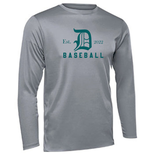 Duke Baseball LS Dri Fit T-Shirt