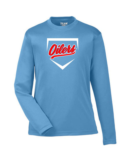 Oilers Diamond Dri Fit Long Sleeve