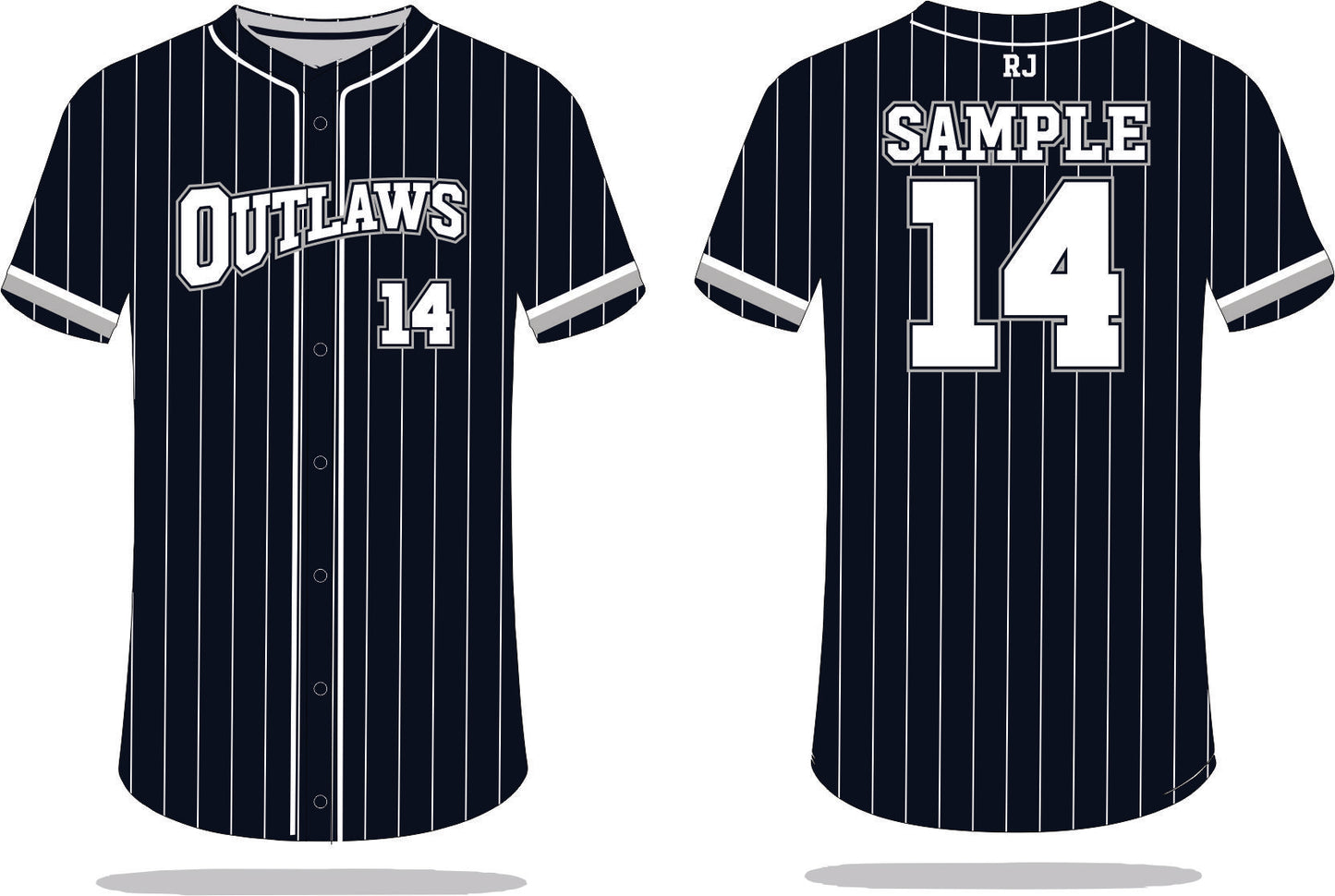 Outlaws Baseball Jerseys