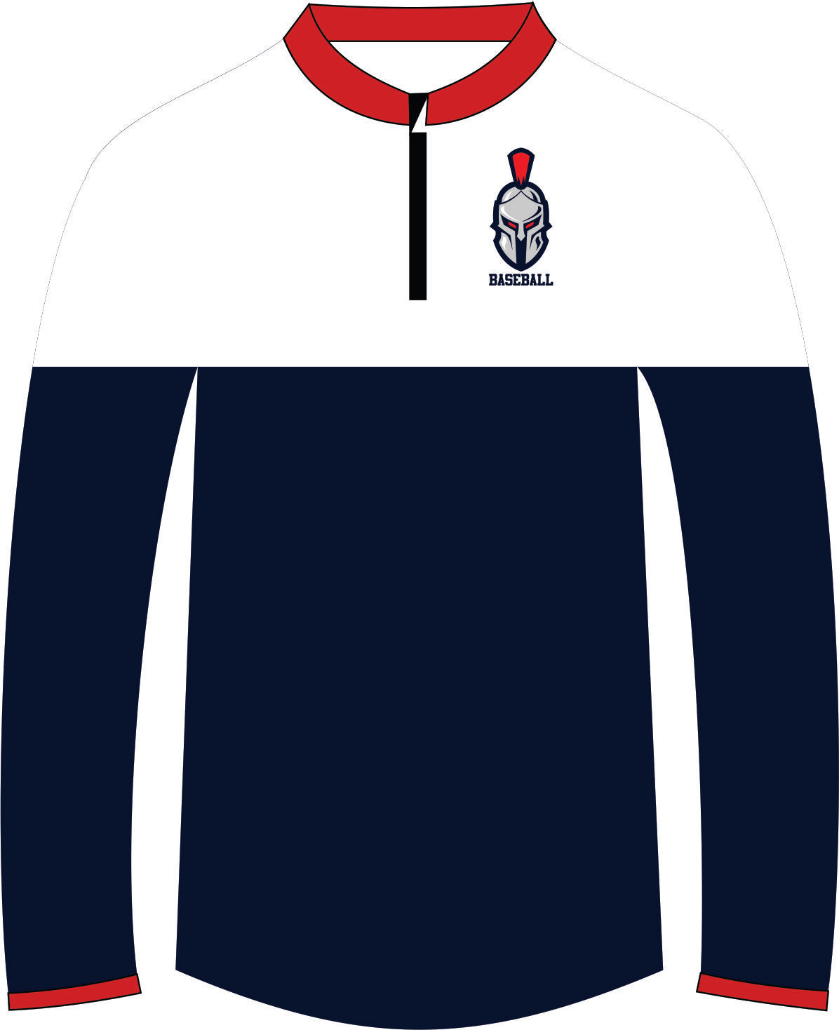 Guardians Baseball 1/4 Zip Dri Fit Lightweight Training Top