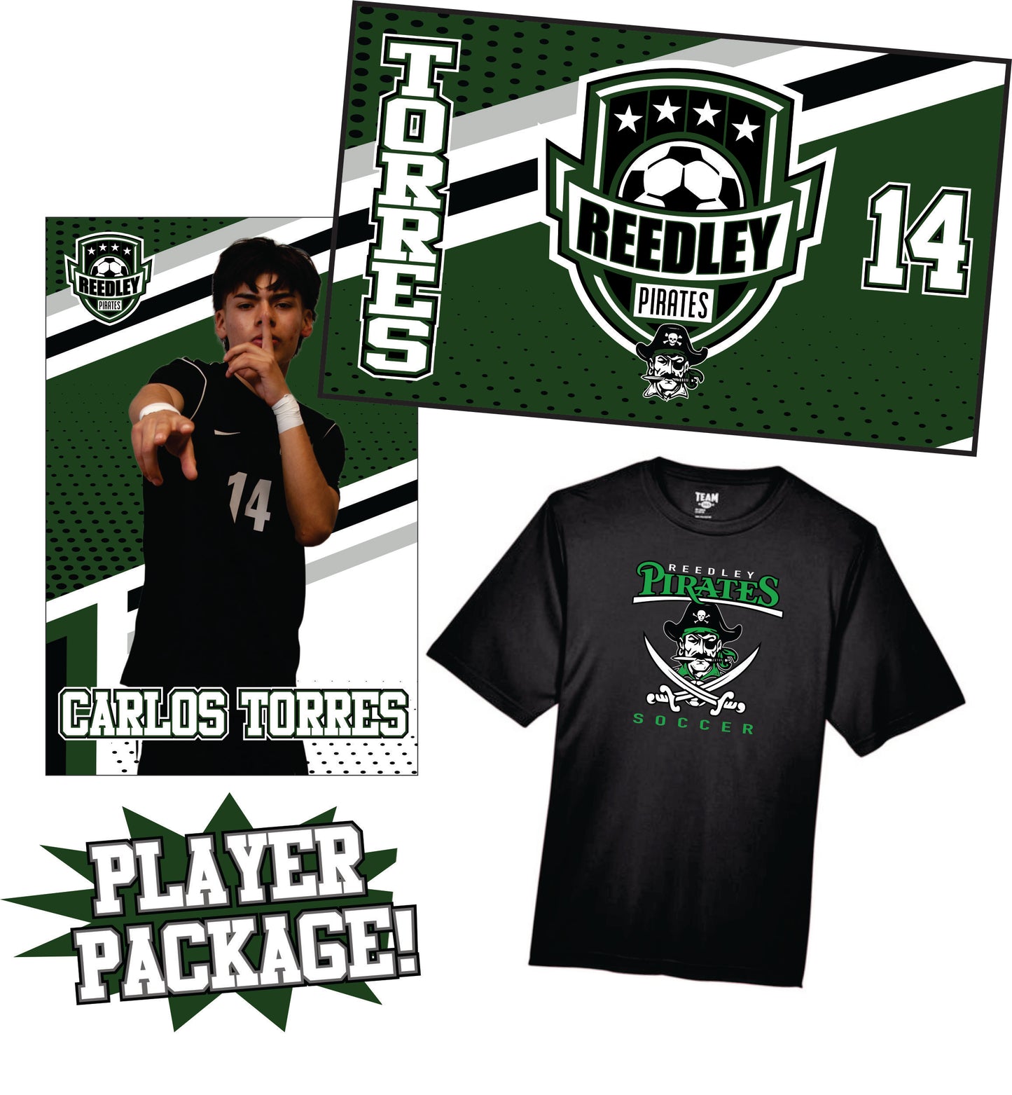 Reedley Soccer Player Package