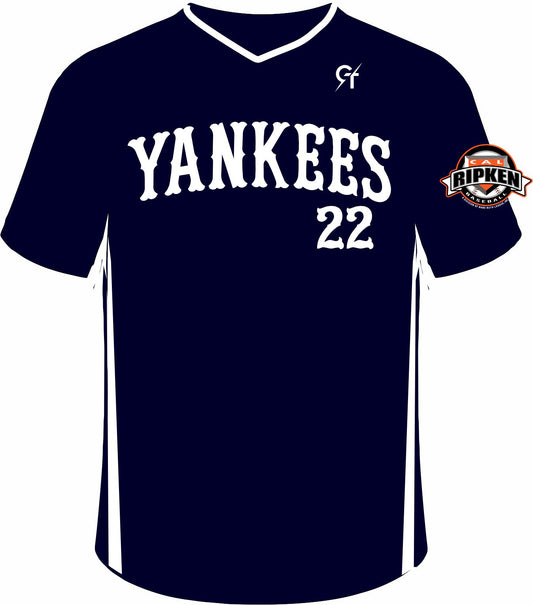 Yankees V Neck Jersey