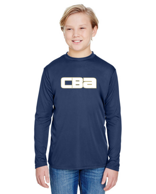 CBA Dri Fit L/S T-Shirt - Navy