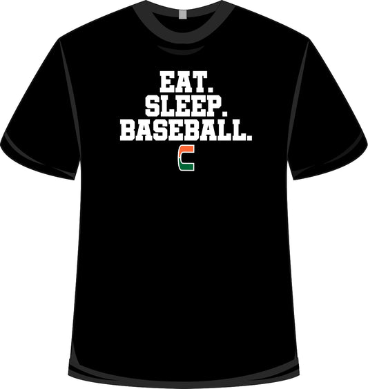 Eat Sleep Baseball Dri Fit Tees