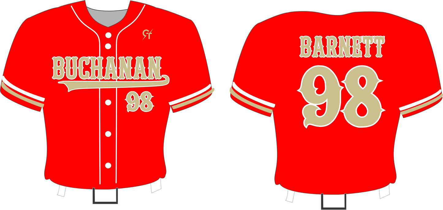 Buchanan Baseball Jersey