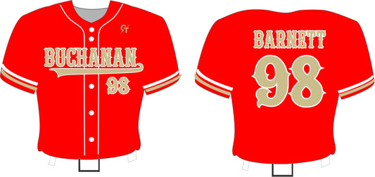 Buchanan Baseball Jersey